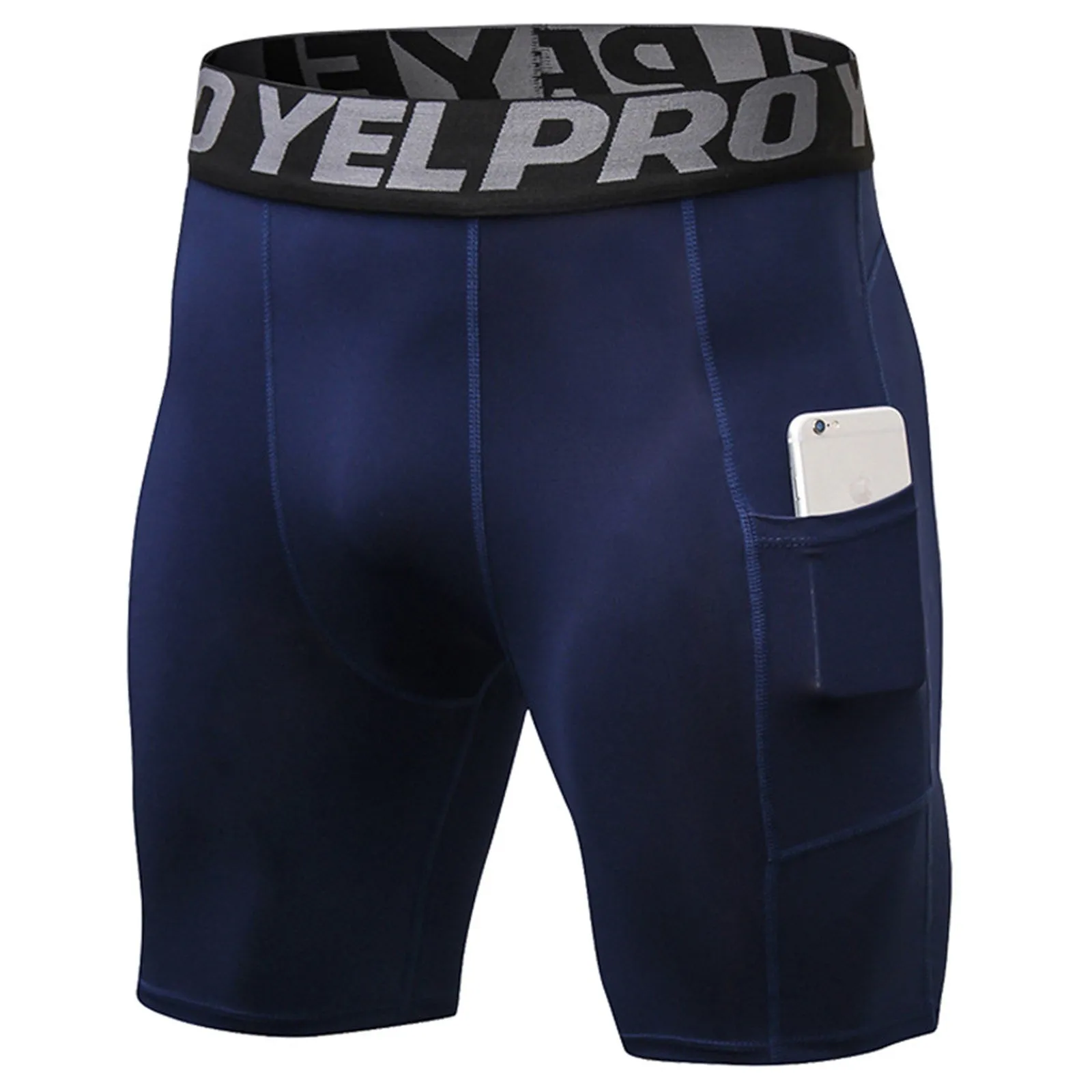 Men Compression Boxer 3 Pack Performance Underwear Briefs