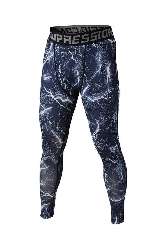 Mens compression pants bodybuilding jogger fitness exercise skinny leggings comperssion tights pants trousers clothes clothing