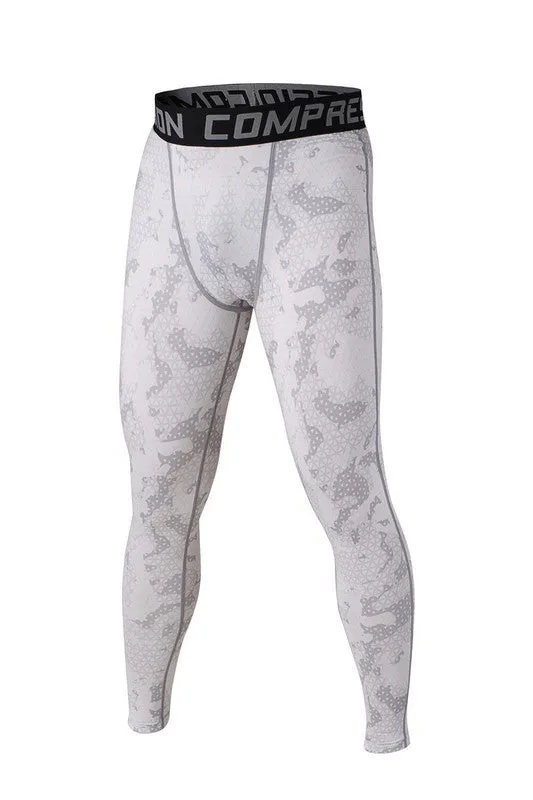 Mens compression pants bodybuilding jogger fitness exercise skinny leggings comperssion tights pants trousers clothes clothing