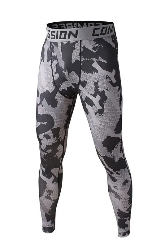 Mens compression pants bodybuilding jogger fitness exercise skinny leggings comperssion tights pants trousers clothes clothing