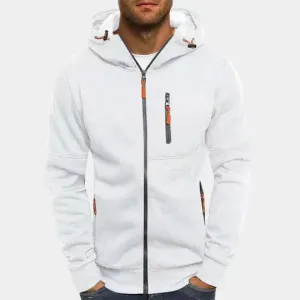 Men's hooded zip-up sweatshirt - Jacks
