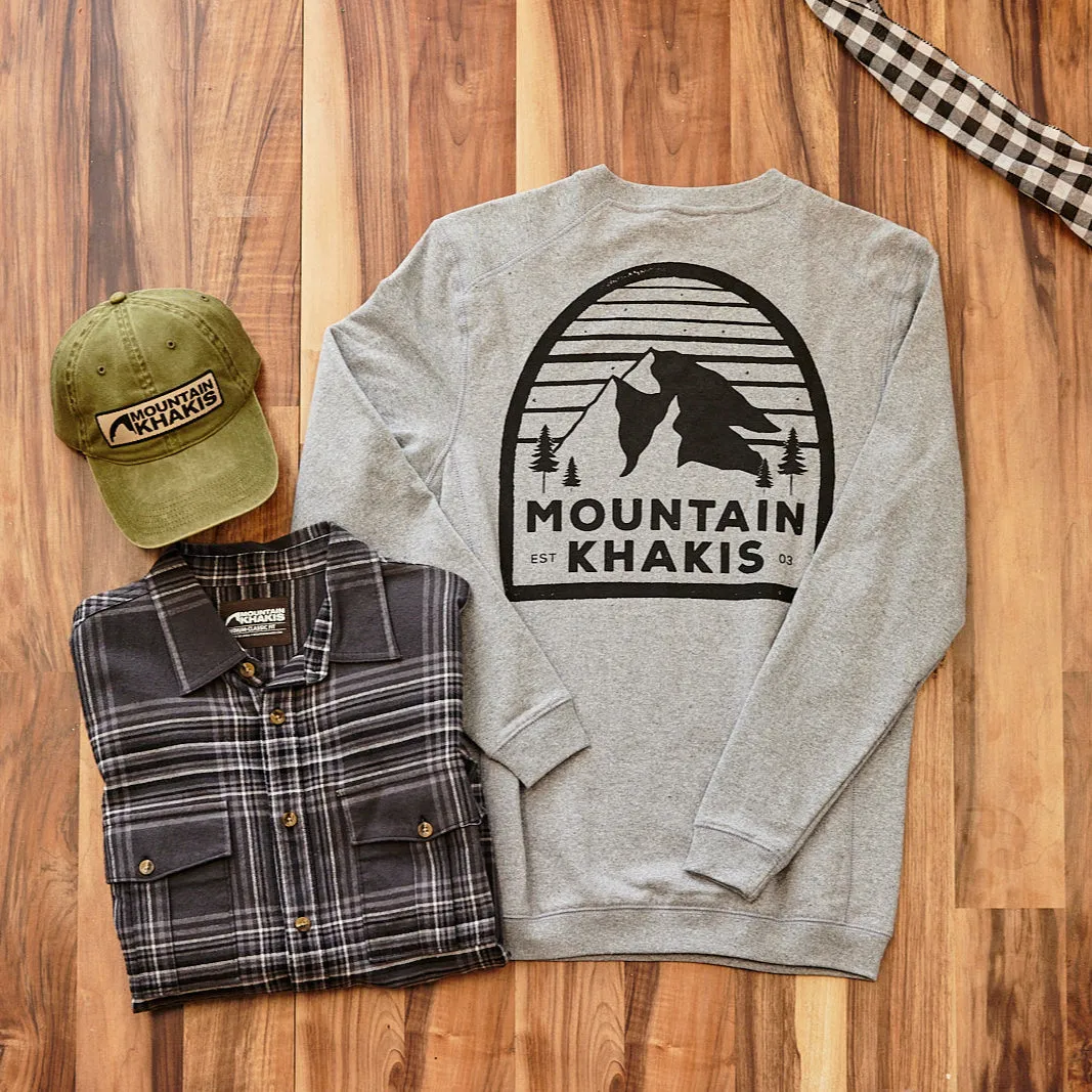 Men's Mountain Logo Crew