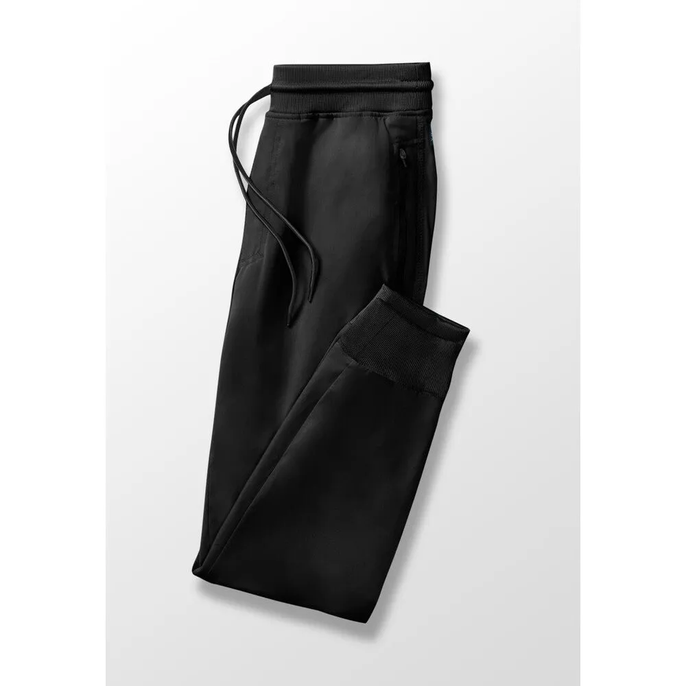 Men's Murphy Jogger Scrub Pant - Greys Anatomy Spandex Stretch Collection / Color - Black / Fit - Regular / Sizes - XS, S, M, L, XL, 2XL, 3XL by Barco Uniforms