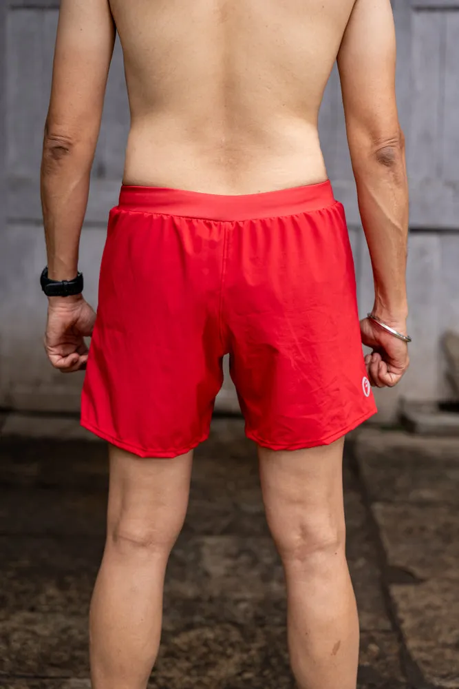Mens Running | Shorts | 5 inch | Fire