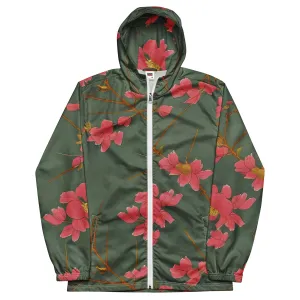 Men's Windbreaker - Petal Symphony