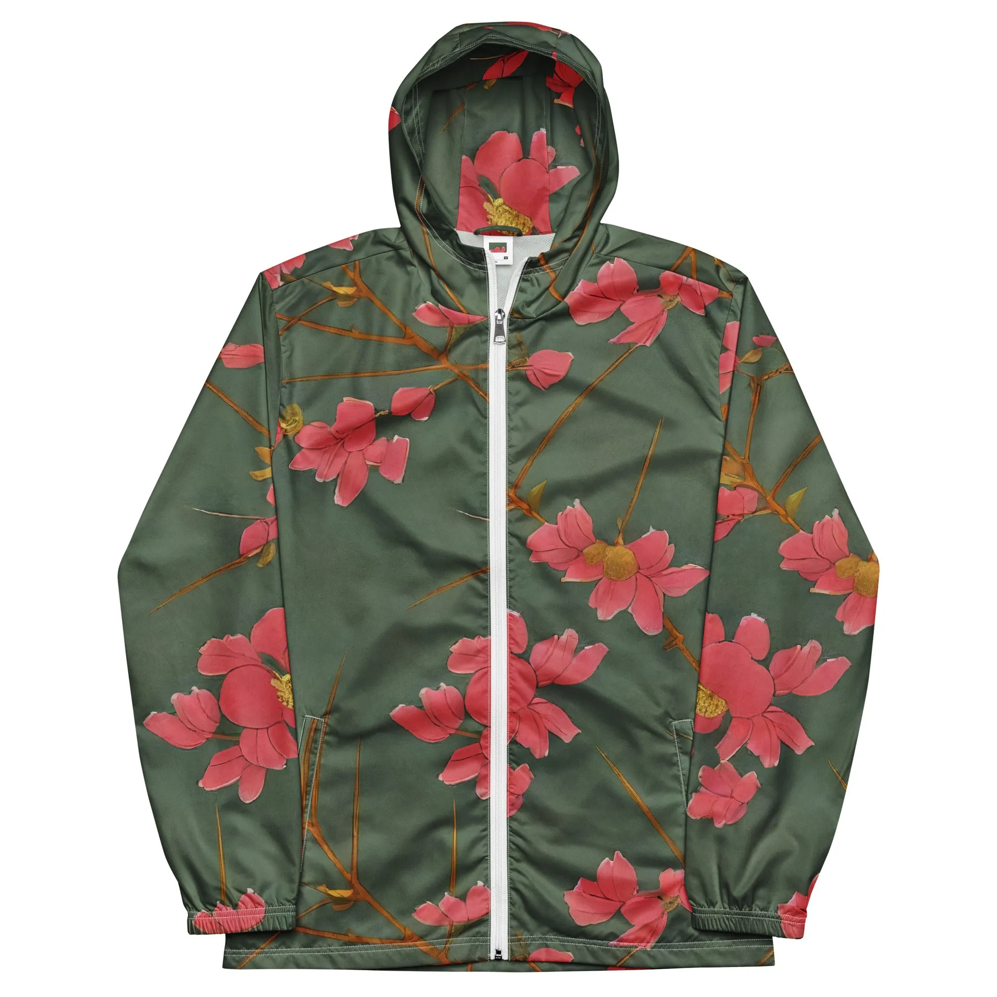 Men's Windbreaker - Petal Symphony