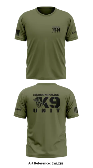 Mequon PD K-9 Store 1 Core Men's SS Performance Tee - cwLX8s