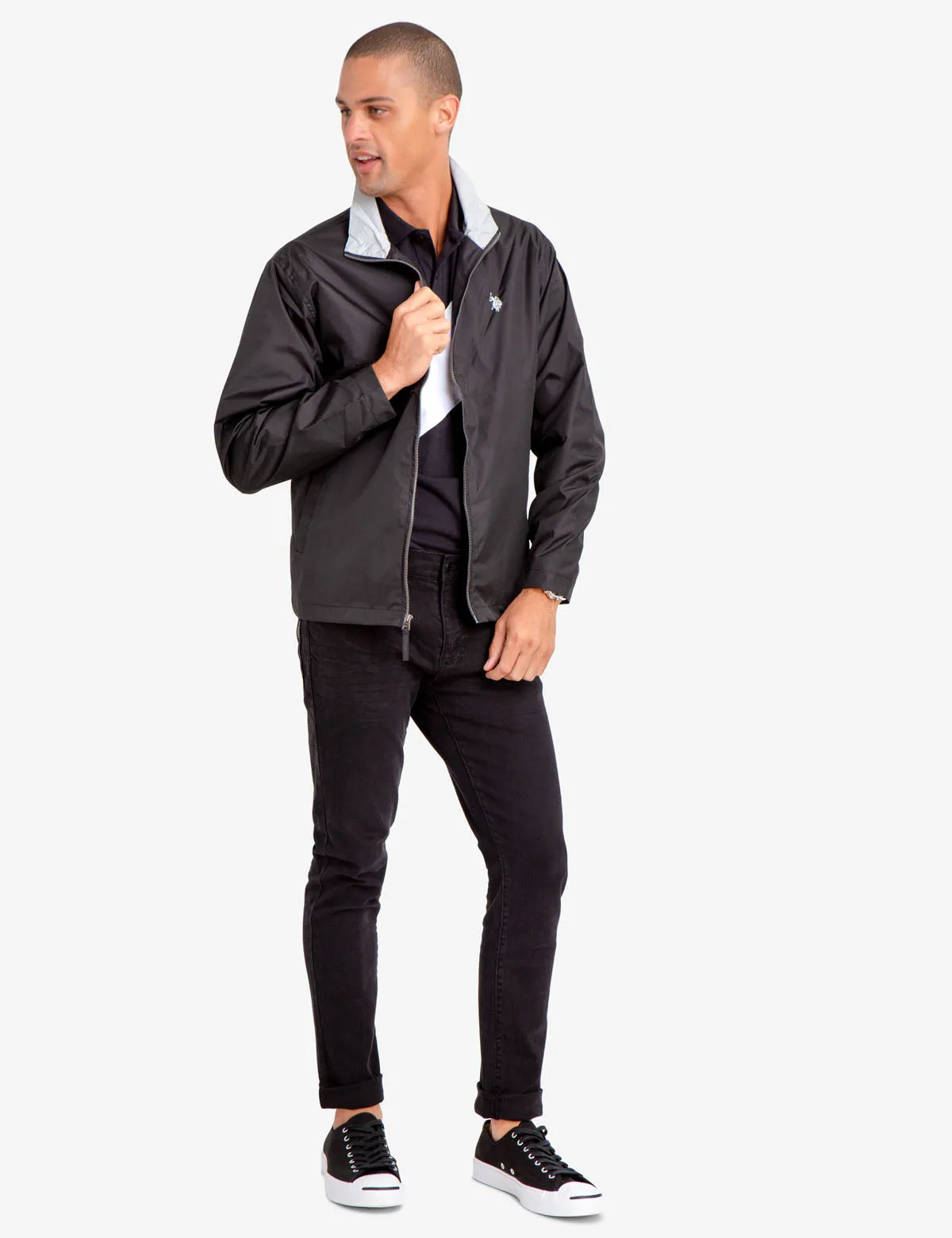 MESH LINED WINDBREAKER