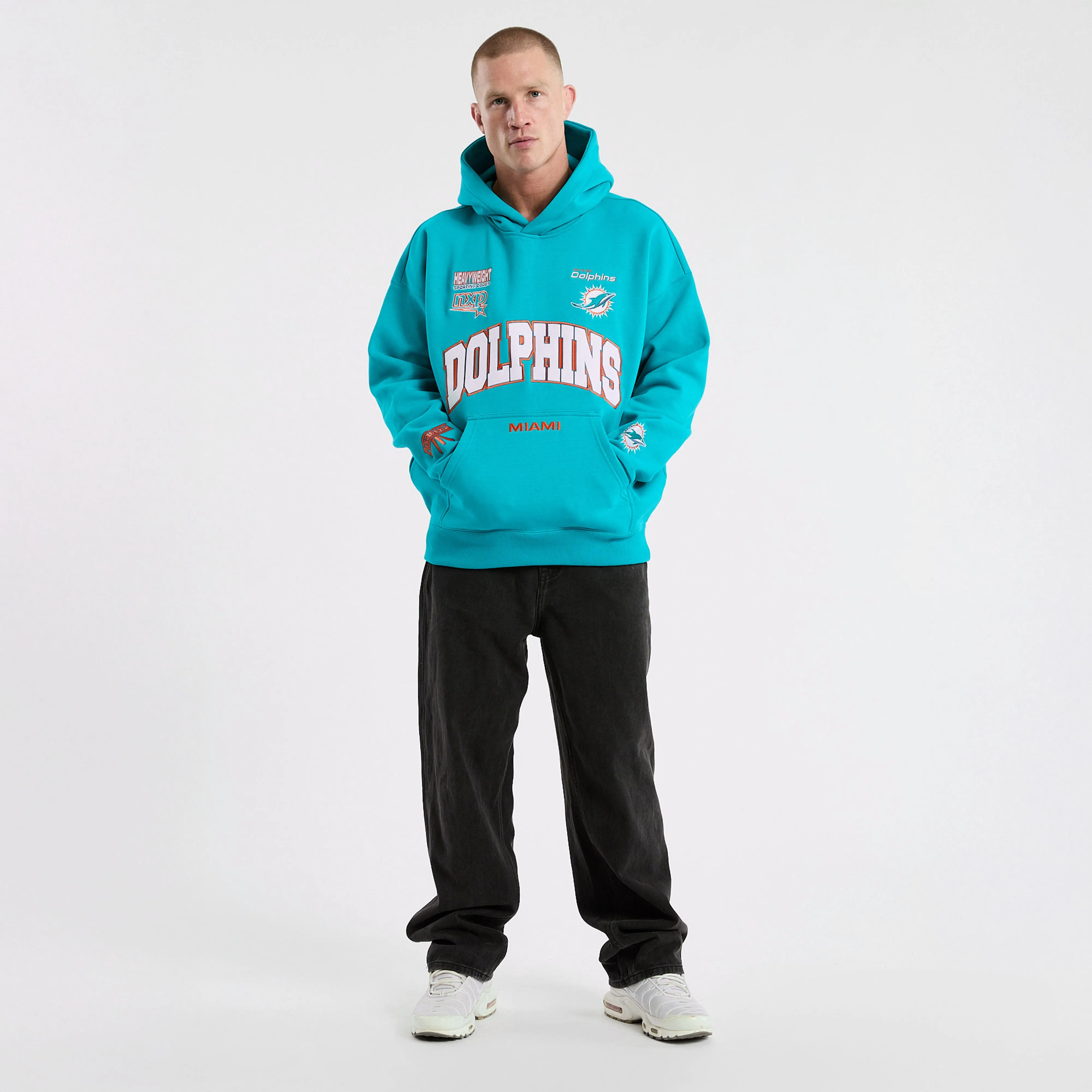 Miami Dolphins Stadium Hoodie Aqua