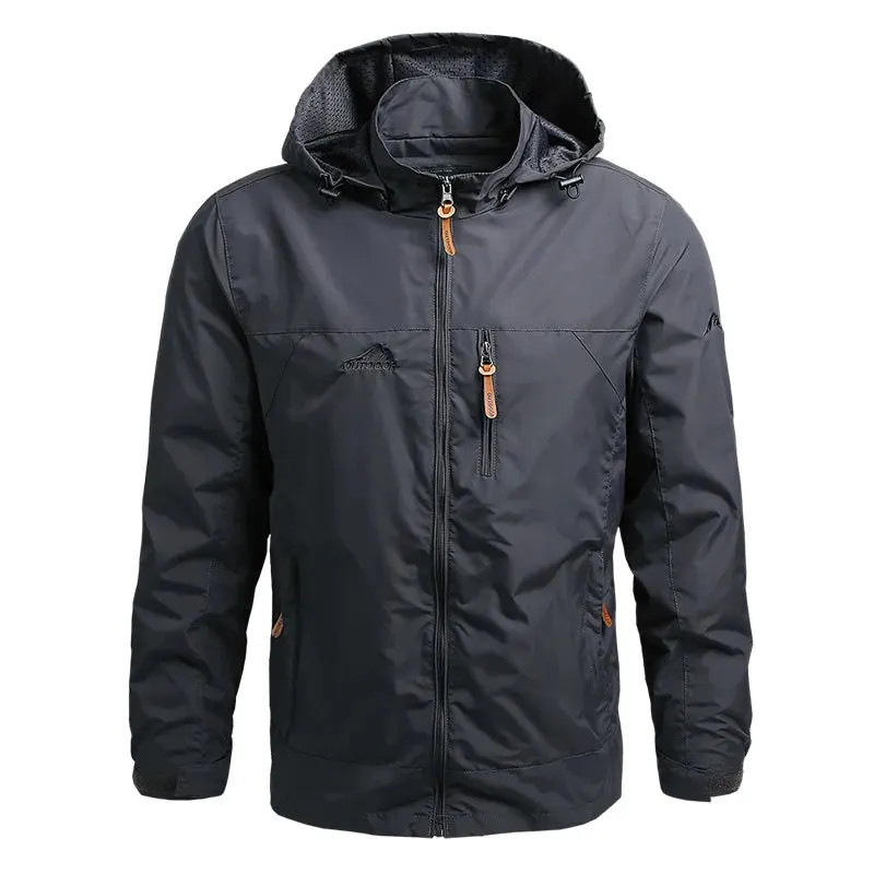 Military Field Outerwear Mens Tactical Waterproof Hoodie Hunting Army Jacket