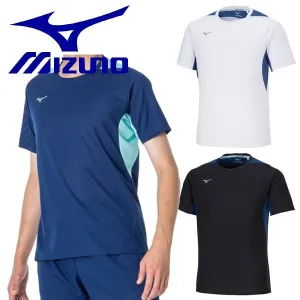 Mizuno T-shirt, plastic shirt, short sleeve top, MIZUNO sportswear, men's