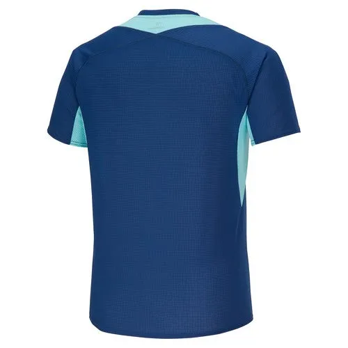Mizuno T-shirt, plastic shirt, short sleeve top, MIZUNO sportswear, men's