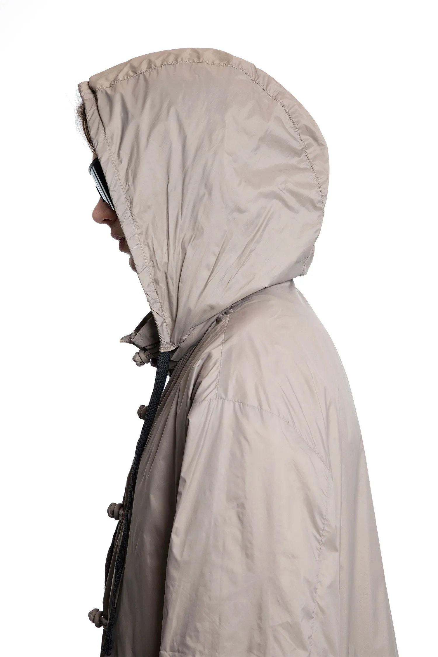 Monsoon Rain Jacket in Brown Olive