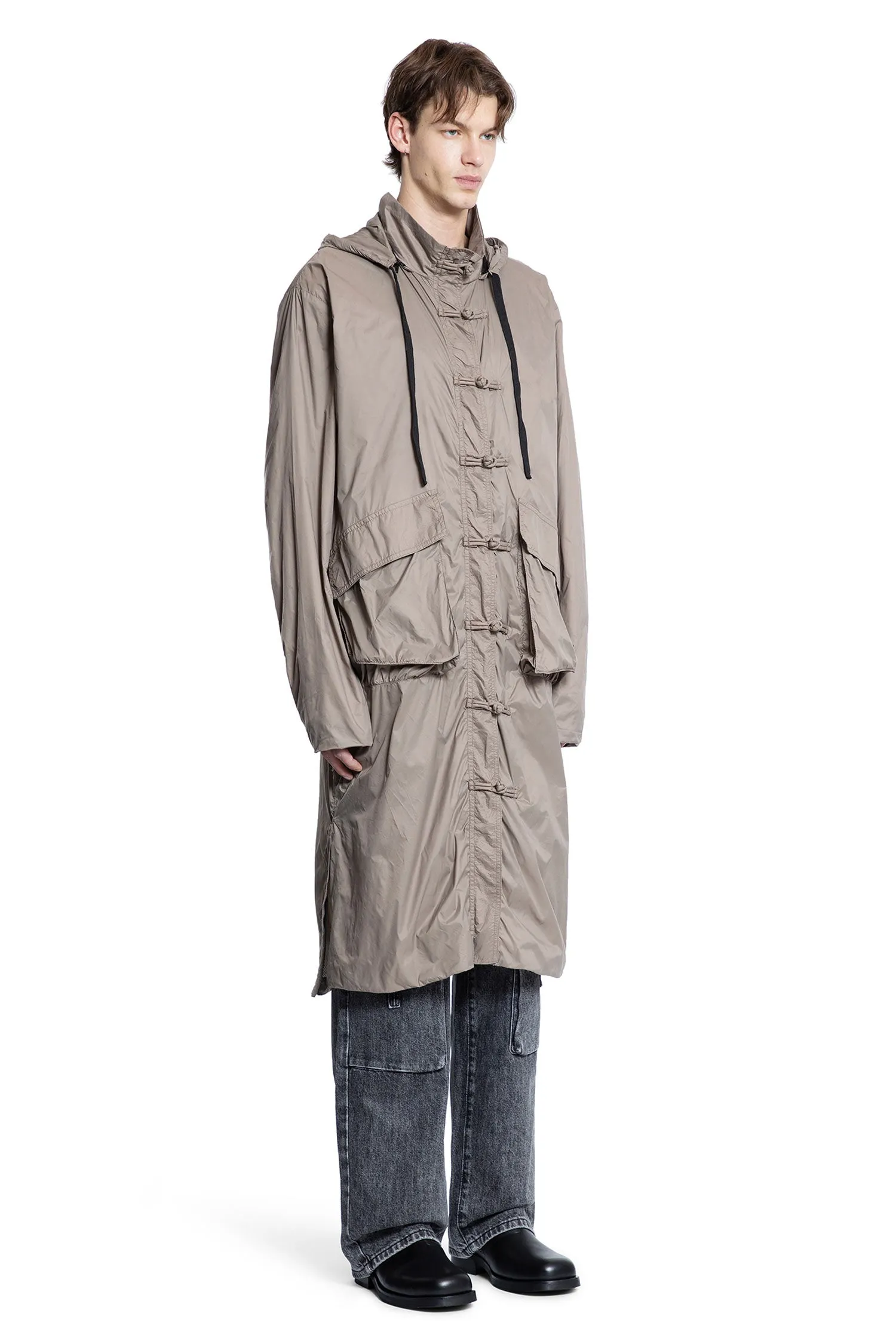Monsoon Rain Jacket in Brown Olive