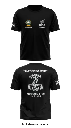 Mortars 1-36 IN 1-1AD Core Men's SS Performance Tee - UaBY7b
