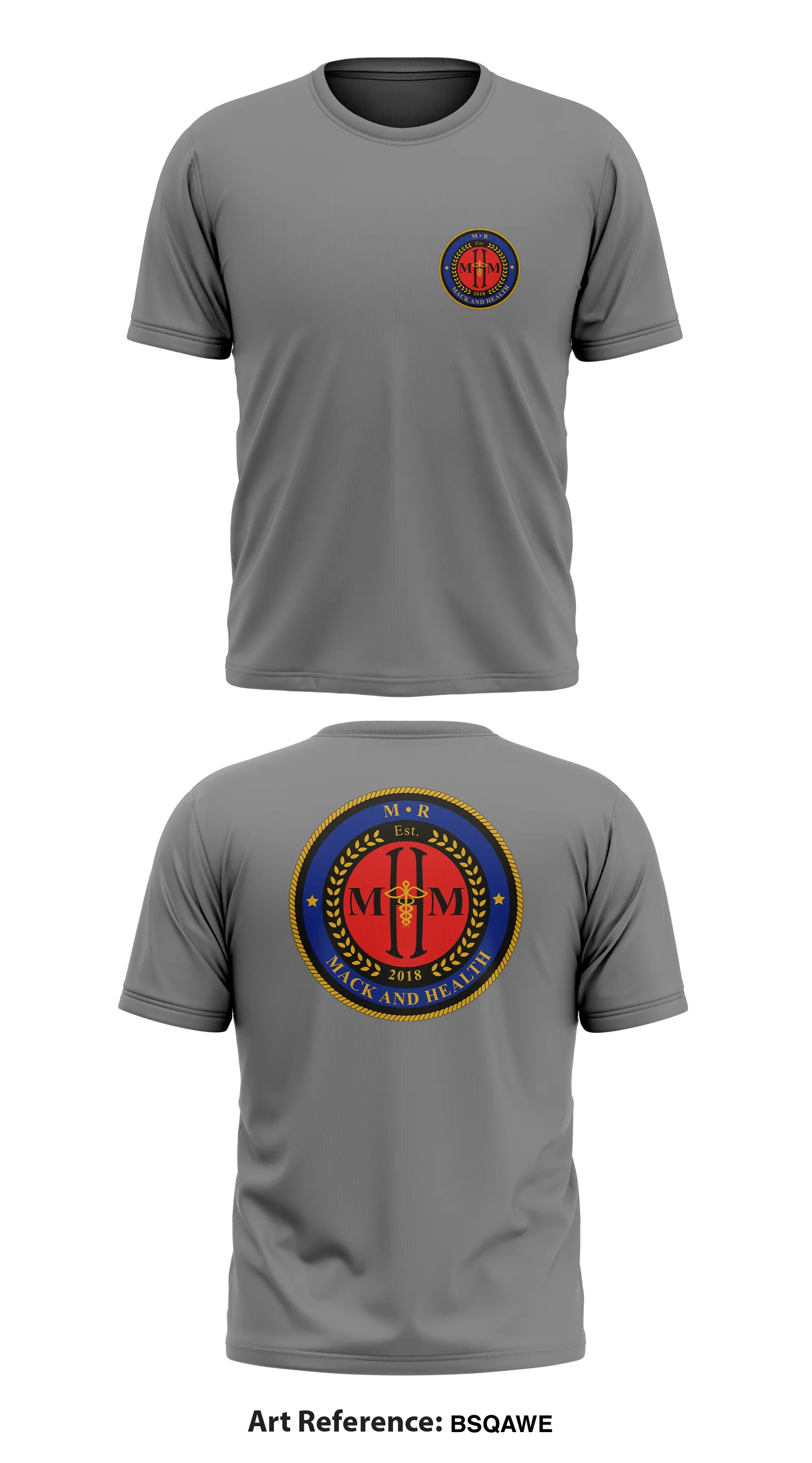 M.R. Mack & Health Store 1 Core Men's SS Performance Tee - bSqawe