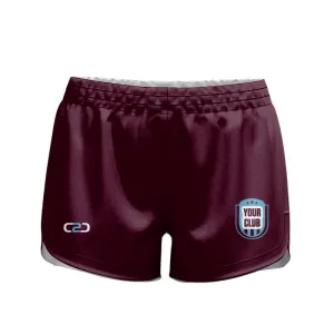 Mythic SlimFit HP Ladies Girls High Thigh Curve Shorts Design Your Own Custom