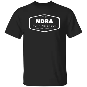 NDRA Running group Black T-shirt