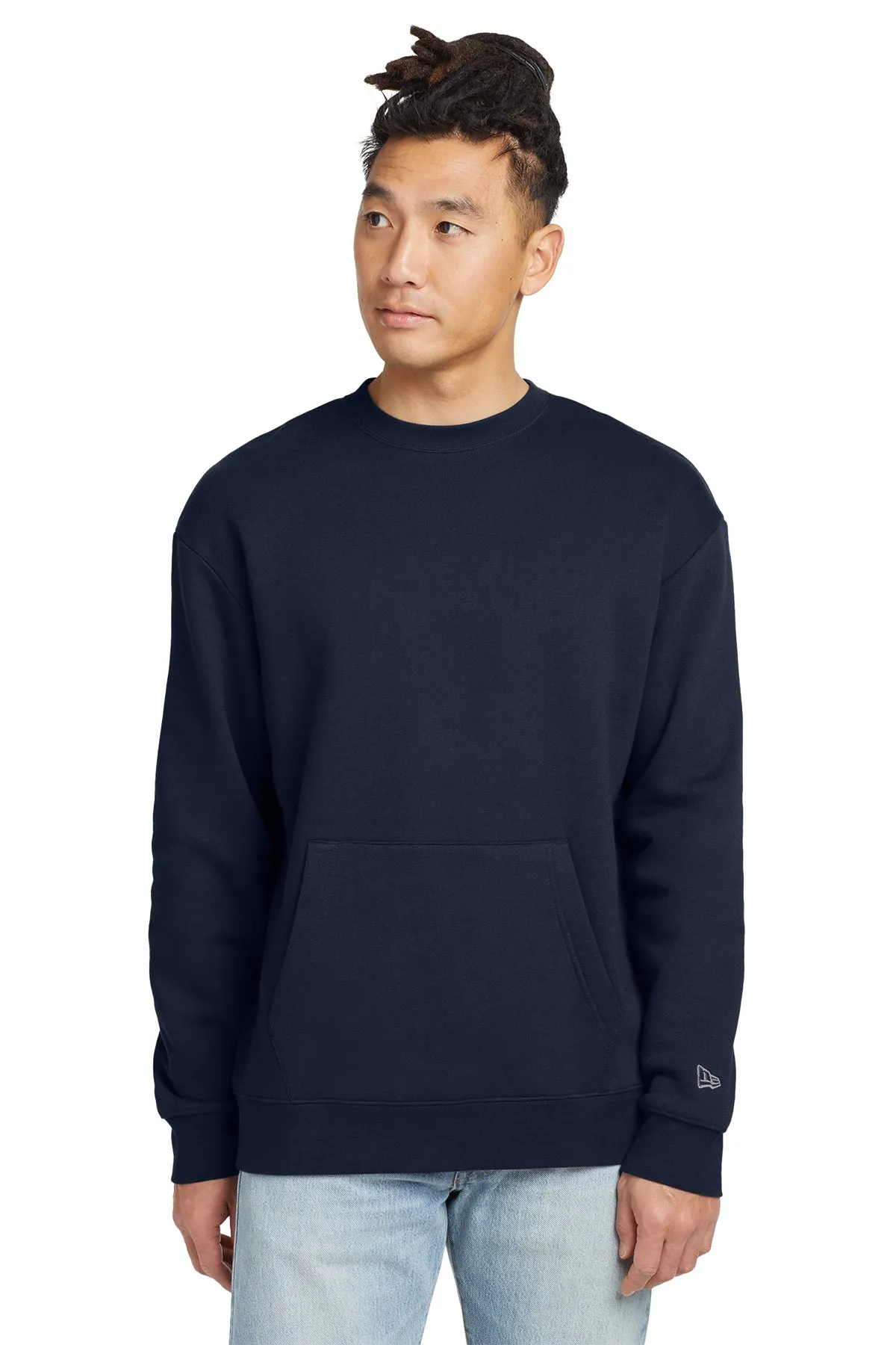 NEA527 New Era ® Heritage Fleece Pocket Crew
