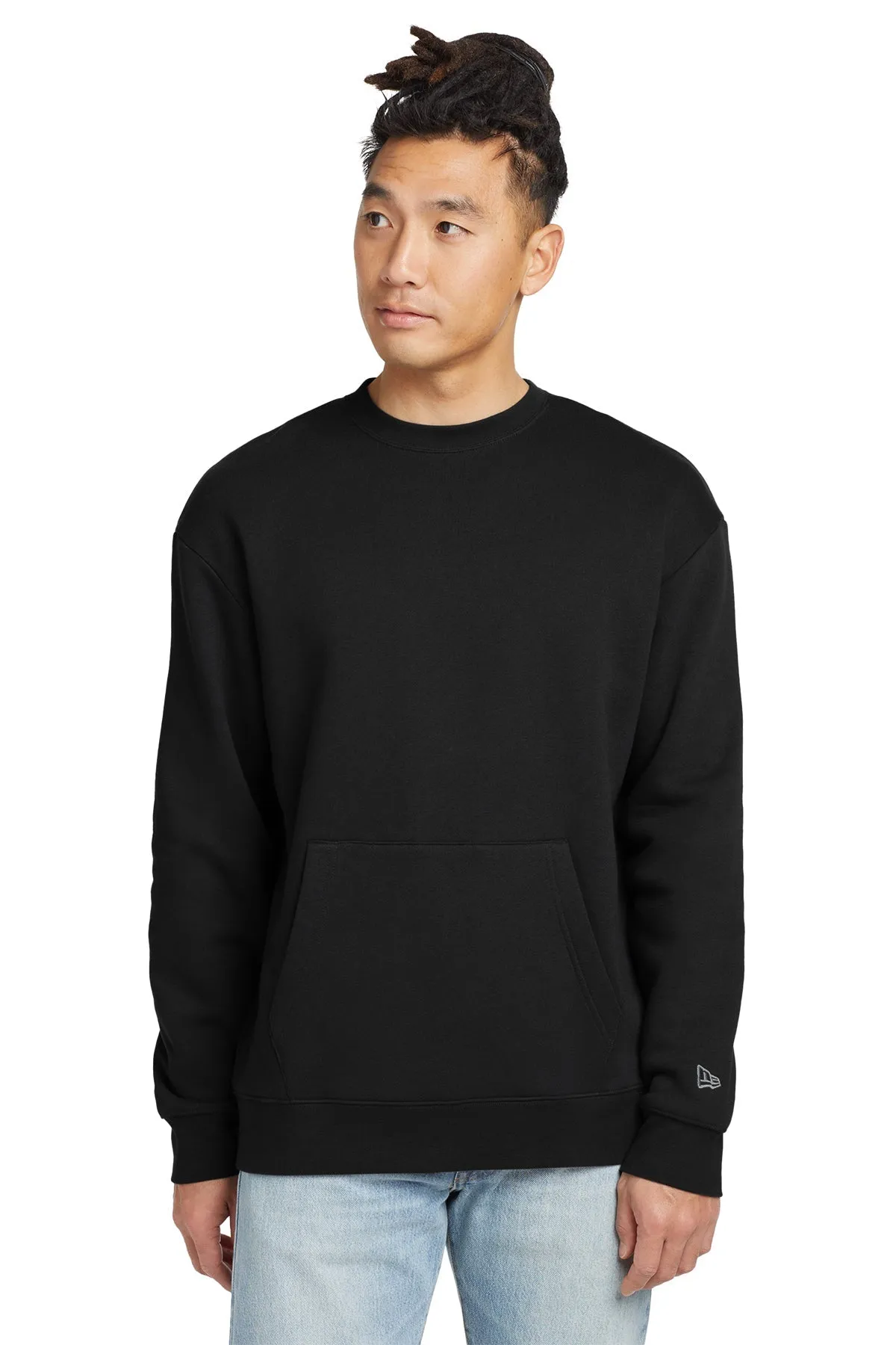 NEA527 New Era ® Heritage Fleece Pocket Crew