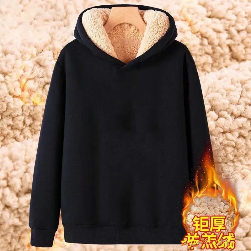 New Fleece Zipper Hoodie Sweatshirt Mens