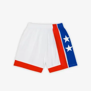 New Jersey Nets 73-74 HWC Swingman Shorts - White