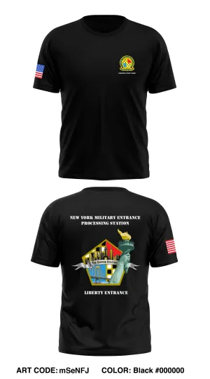 New York MEPS Store 1 Core Men's SS Performance Tee - mSeNFJ