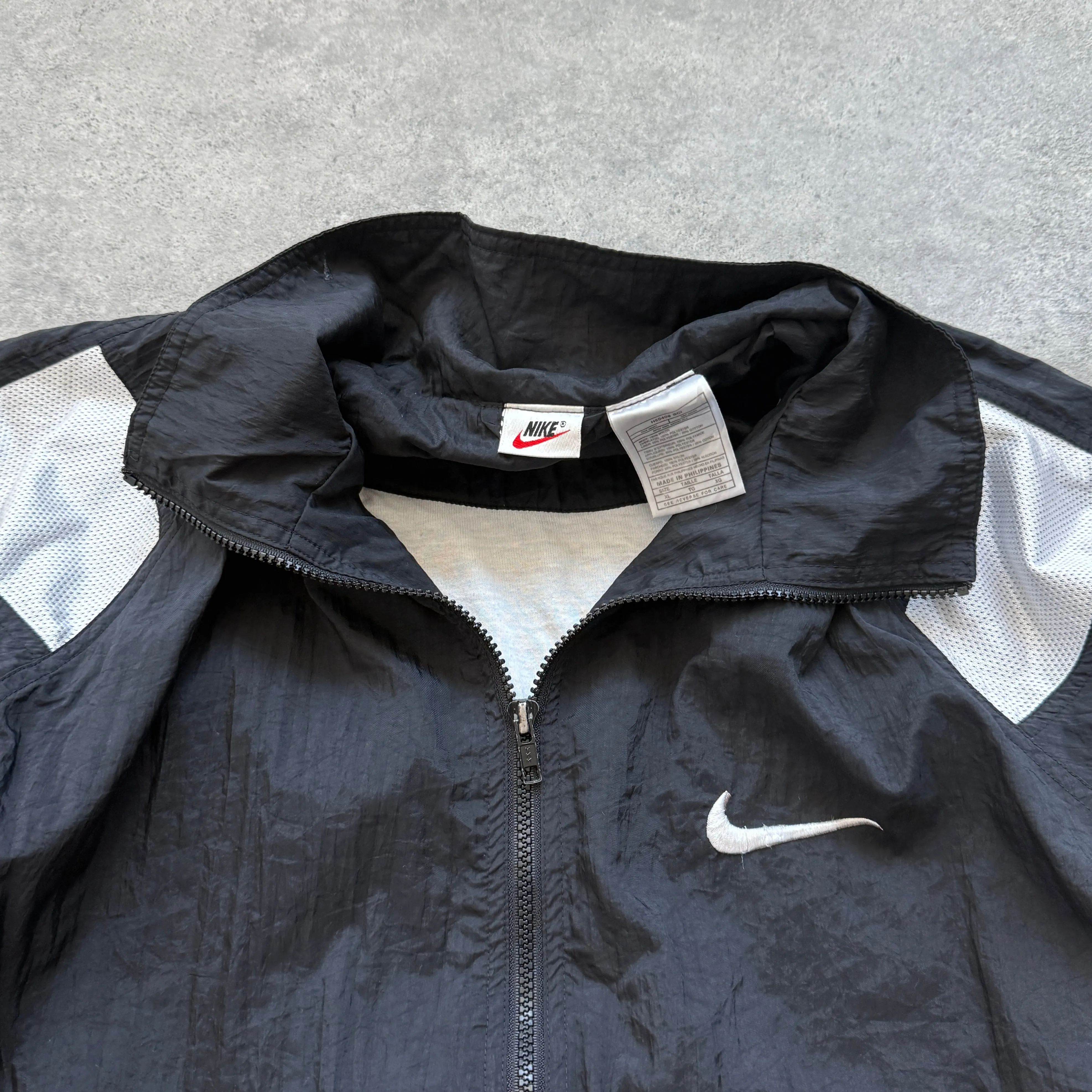 Nike 1990s lightweight two tone shell jacket (XL)