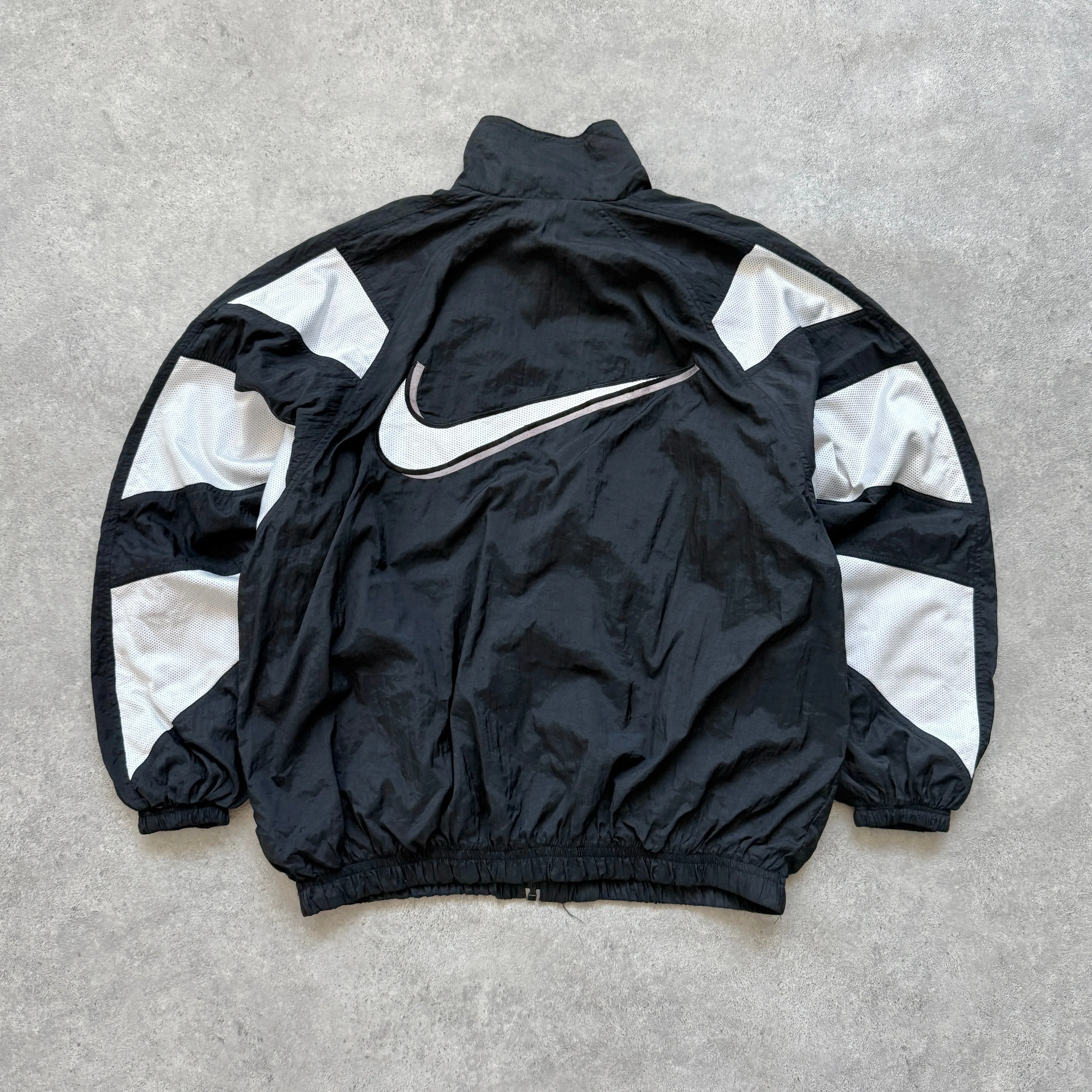 Nike 1990s lightweight two tone shell jacket (XL)