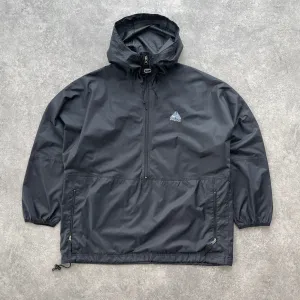 Nike ACG 1990s 1/2 zip lightweight shell jacket (L)