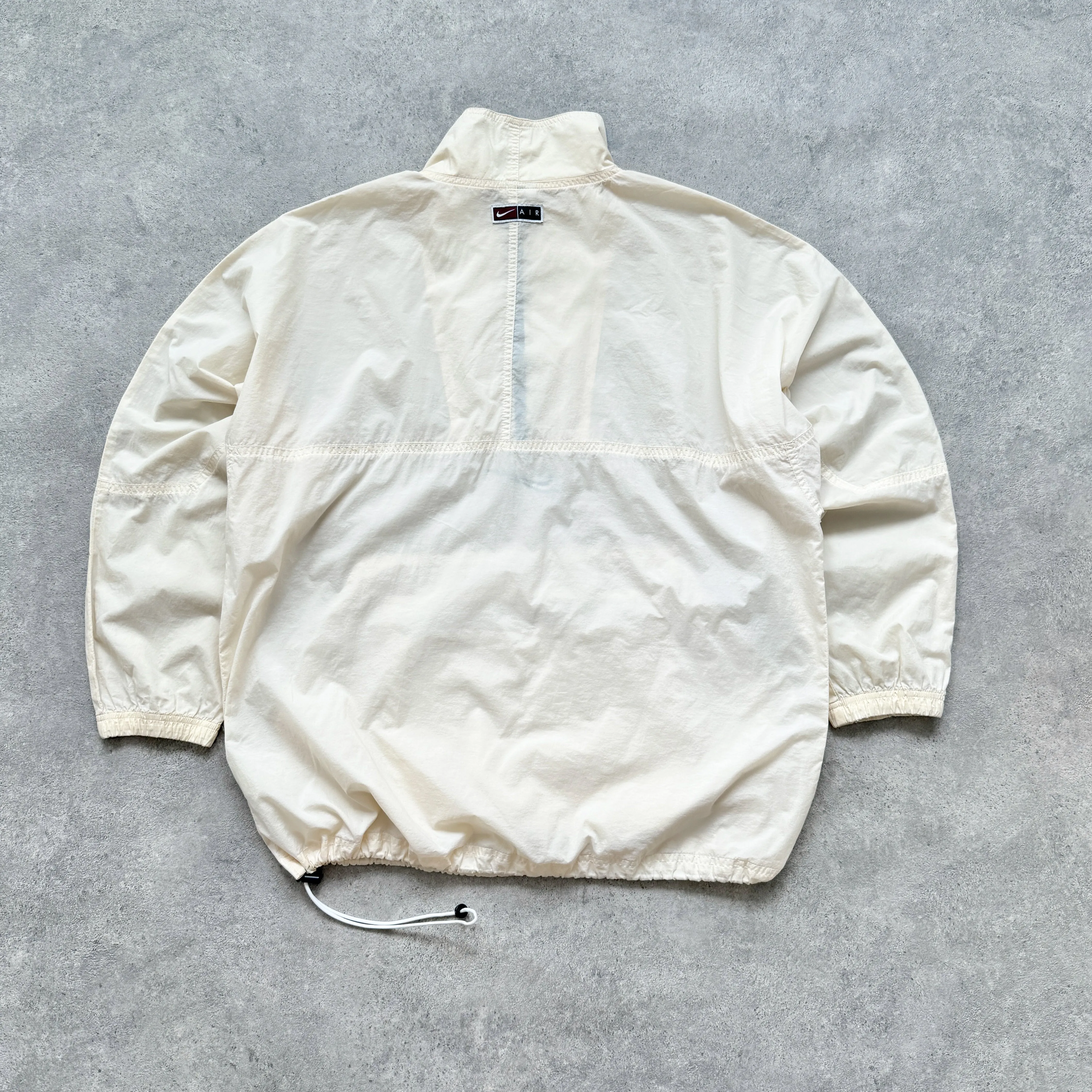 Nike Air 1990s 1/4 zip technical lightweight shell jacket (XL)