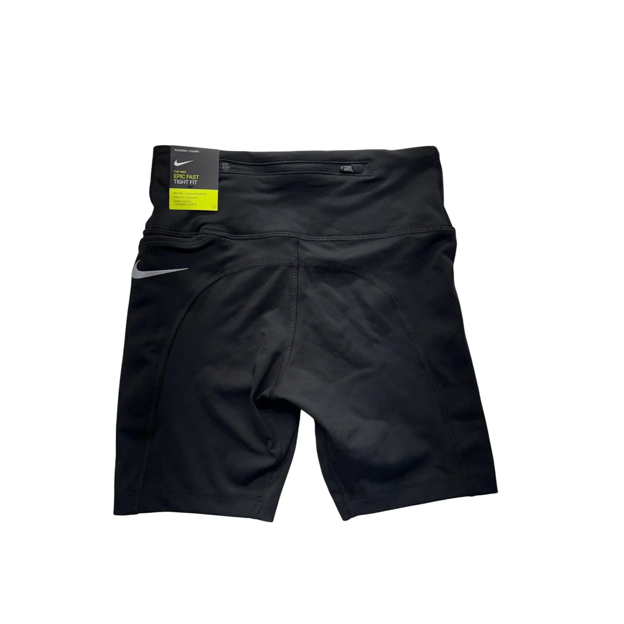 Nike Epic Fast Tight Fit Black Running Shorts #7665