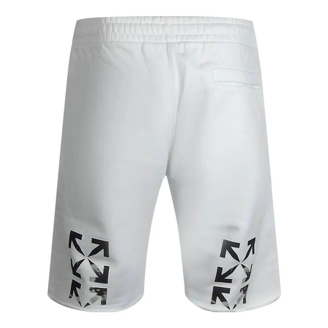 Off-White Mens Shorts OMCI006F21FLE0090110 White
