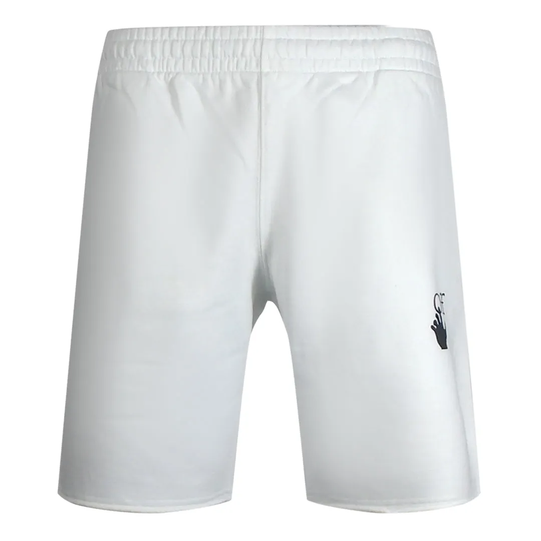 Off-White Mens Shorts OMCI006F21FLE0090110 White