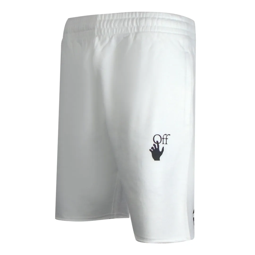 Off-White Mens Shorts OMCI006F21FLE0090110 White