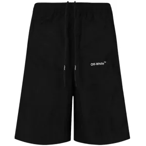 Off-White Mens Shorts OMCL002C99FAB0011010 Black