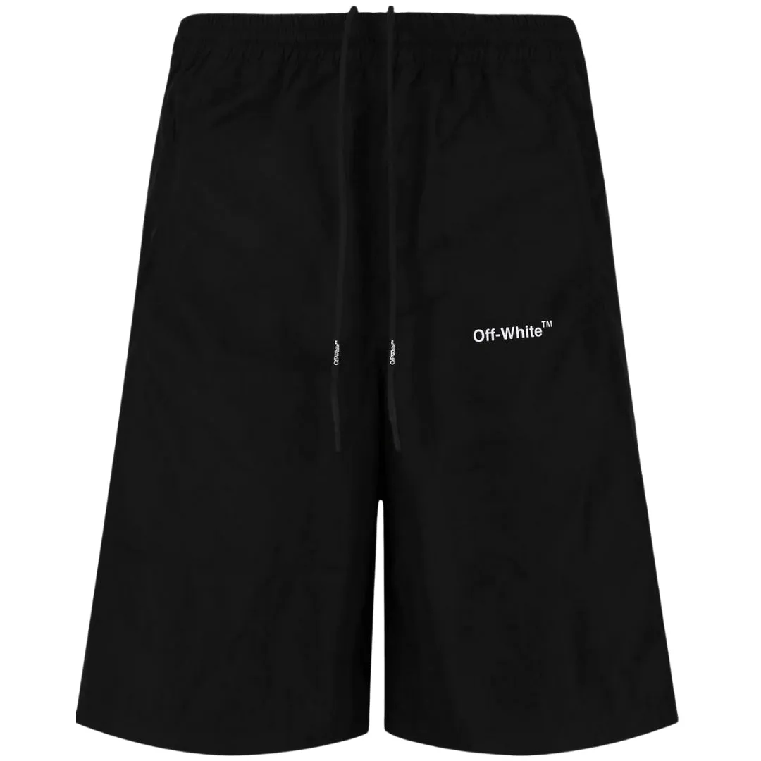 Off-White Mens Shorts OMCL002C99FAB0011010 Black