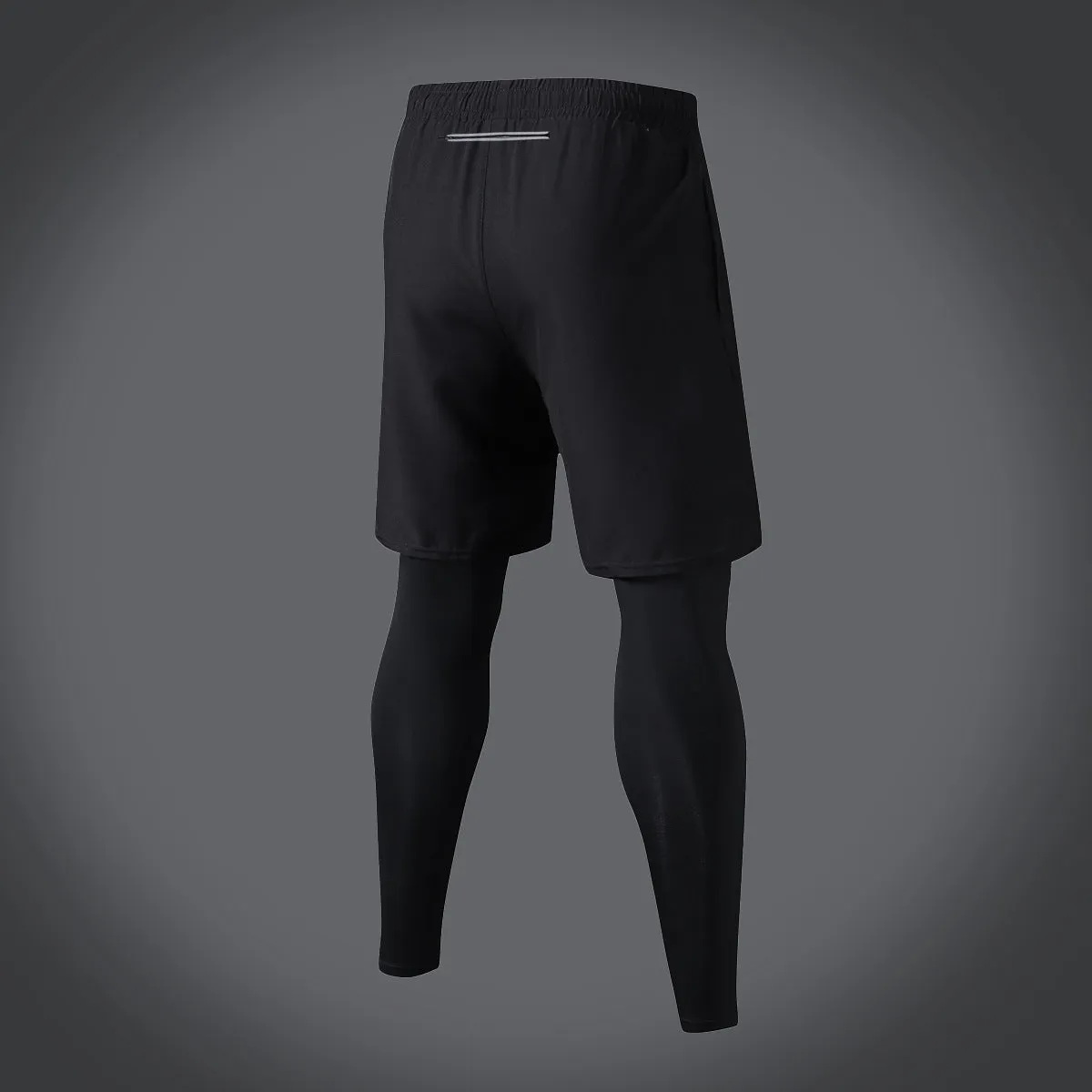 Oral Sex with Ghost Dirty Love Graphic Print Copper Compression Two In One Piece Running Tights Trousers Shorts