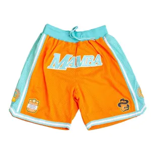 ORANGE MAMBA BASKETBALL SHORTS