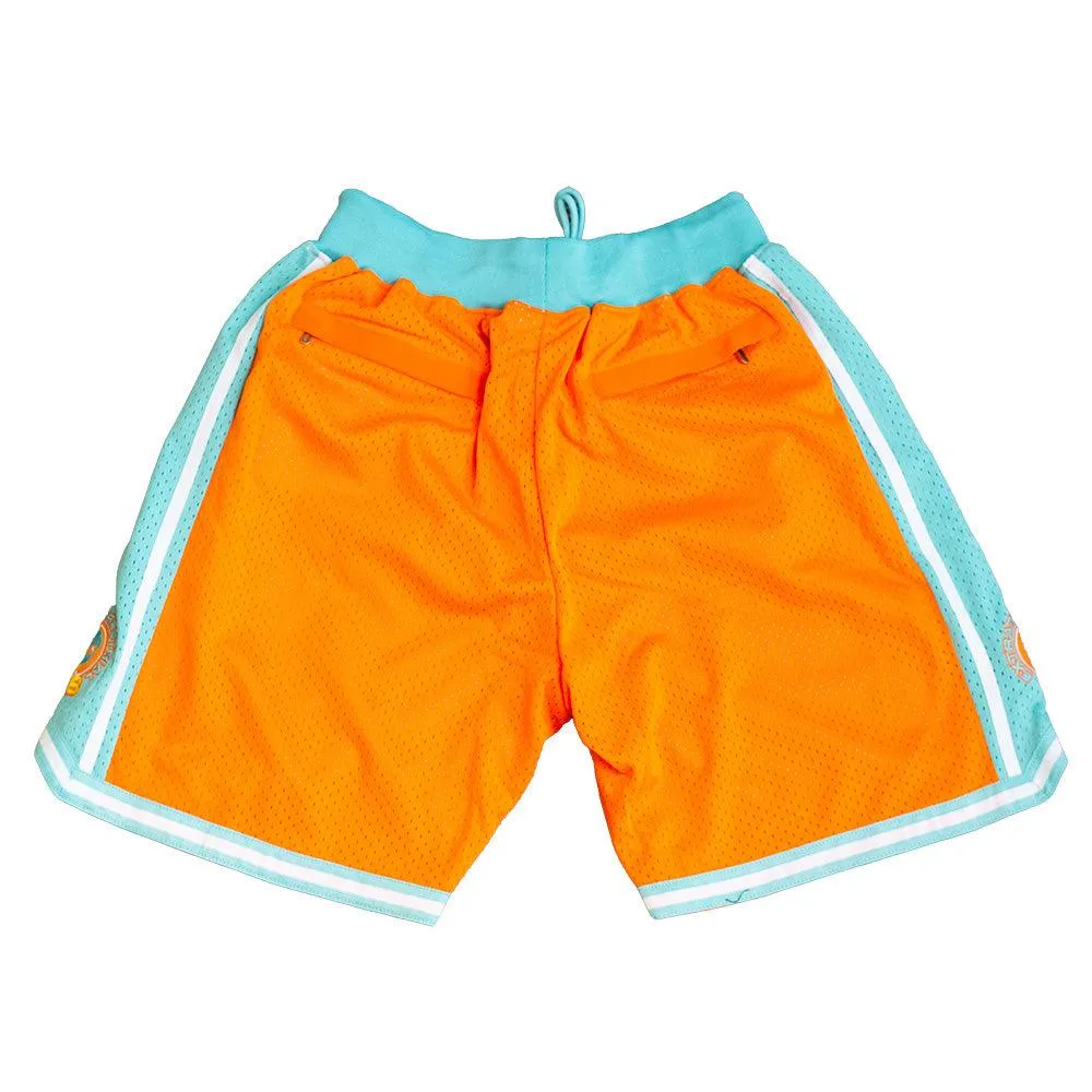 ORANGE MAMBA BASKETBALL SHORTS