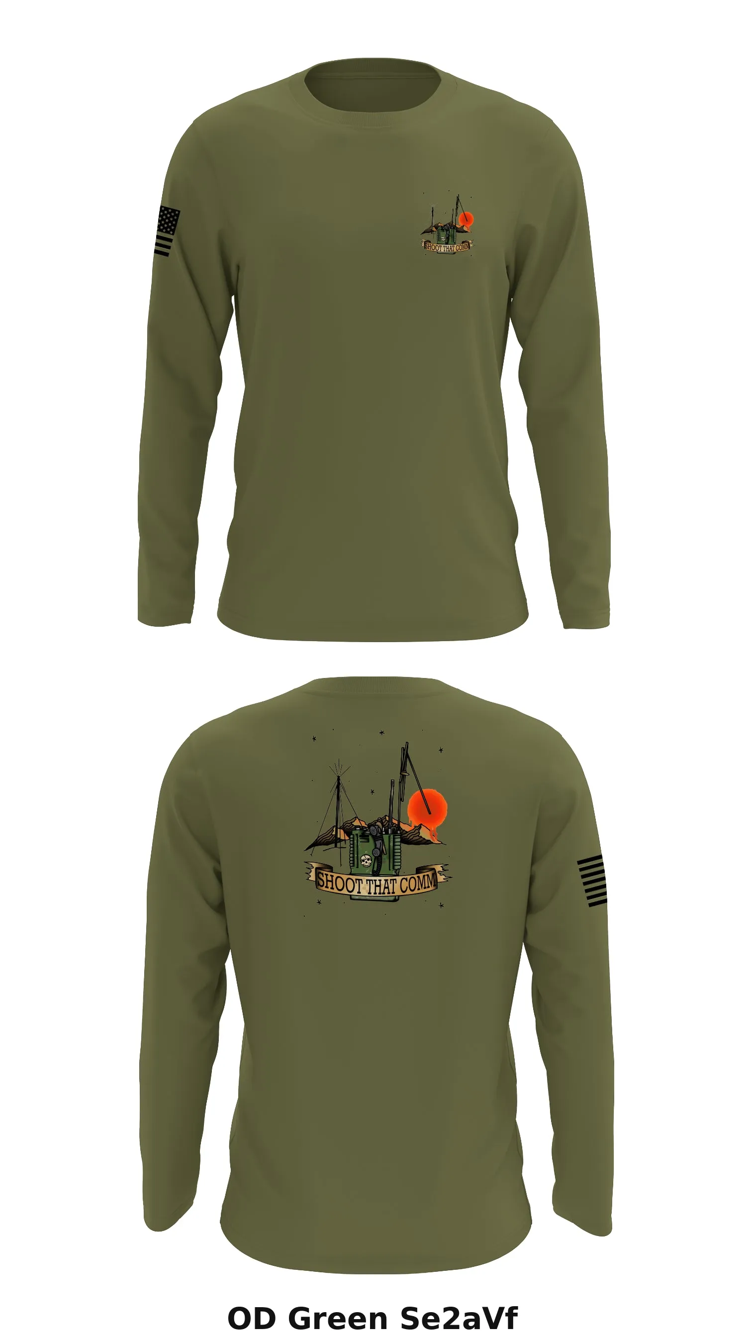 Oscar Comm 5/14 Store 1 Core Men's LS Performance Tee - Se2aVf