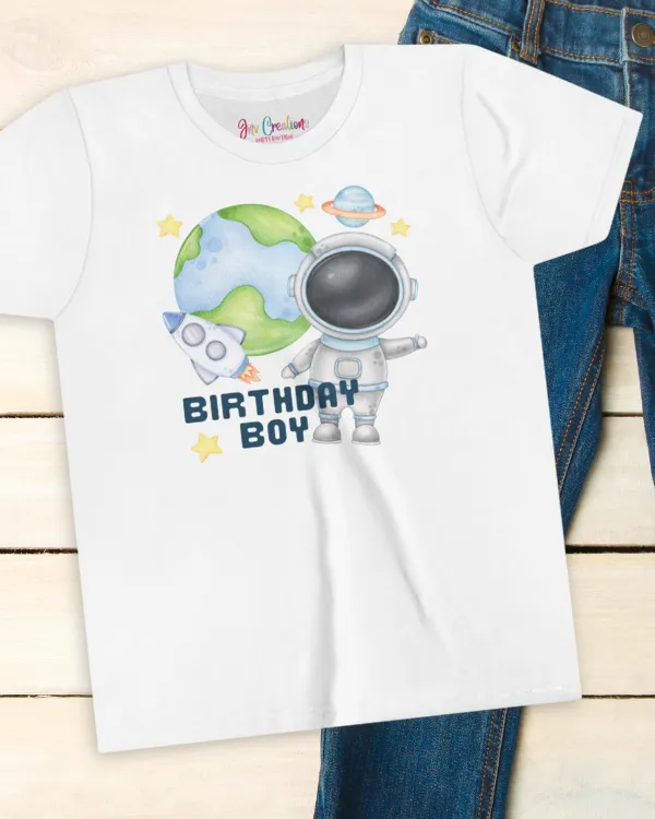Outer Space "Birthday Boy" T- Shirt