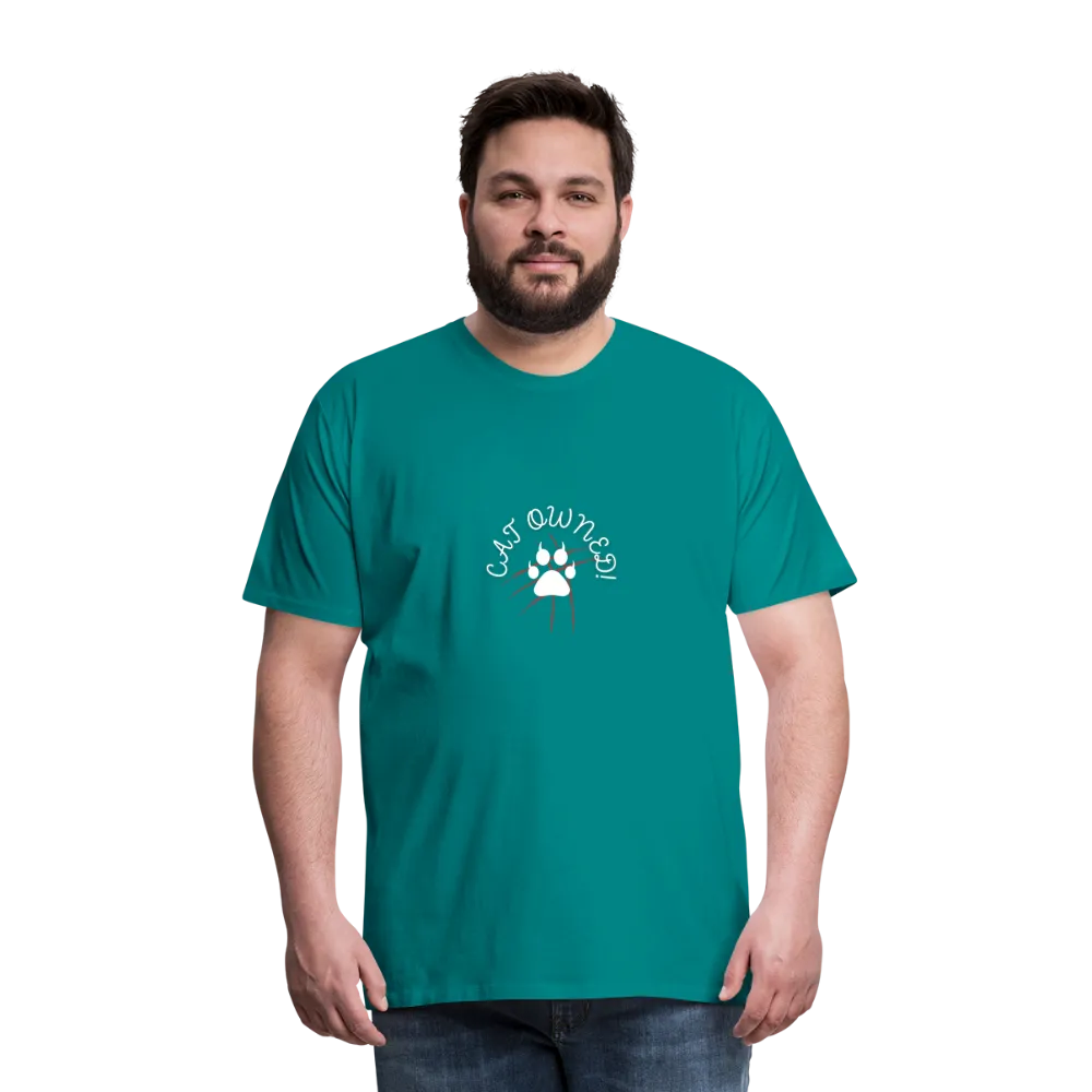 OWNED! Men's Premium T-Shirt (white print)