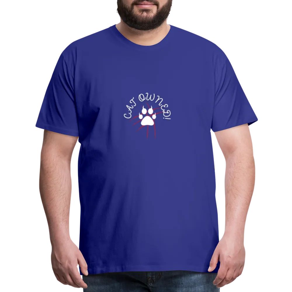 OWNED! Men's Premium T-Shirt (white print)