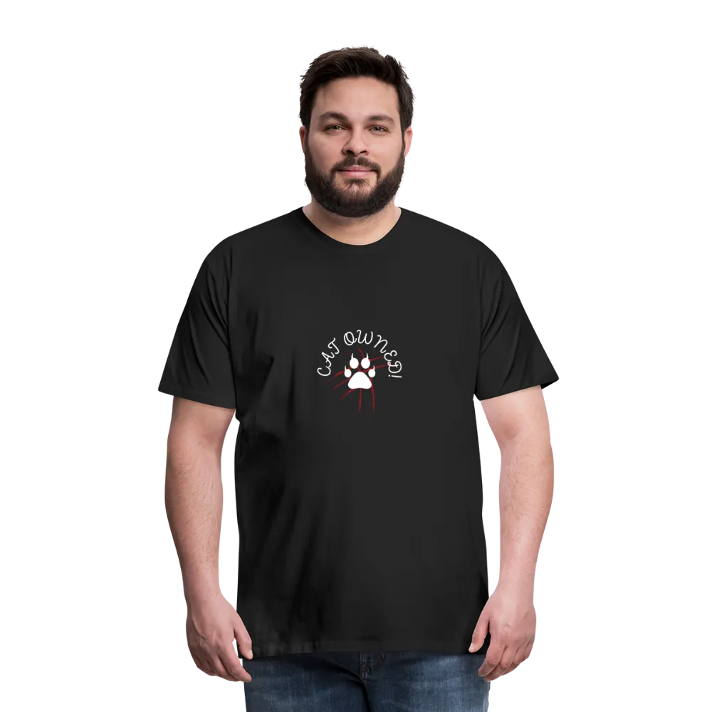 OWNED! Men's Premium T-Shirt (white print)