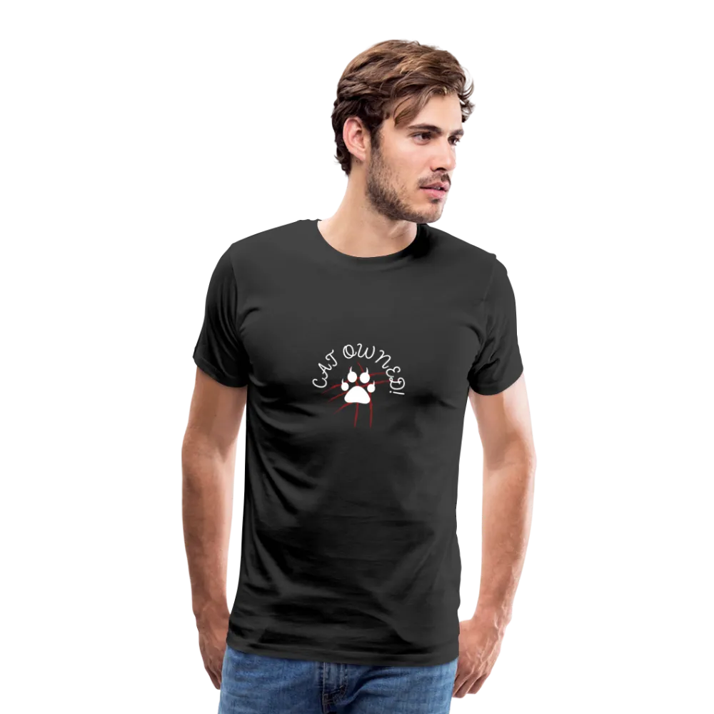 OWNED! Men's Premium T-Shirt (white print)