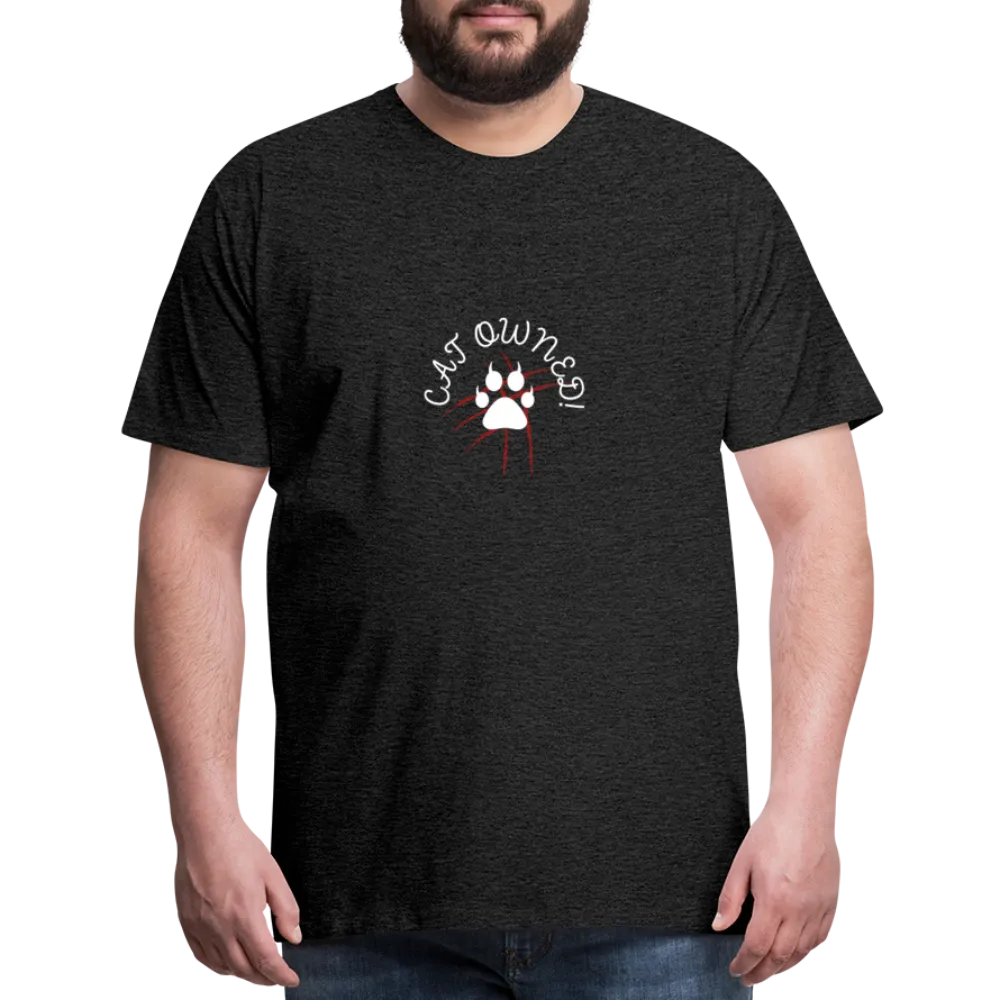 OWNED! Men's Premium T-Shirt (white print)