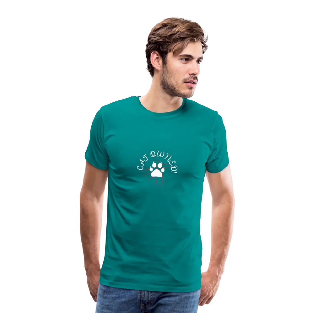 OWNED! Men's Premium T-Shirt (white print)