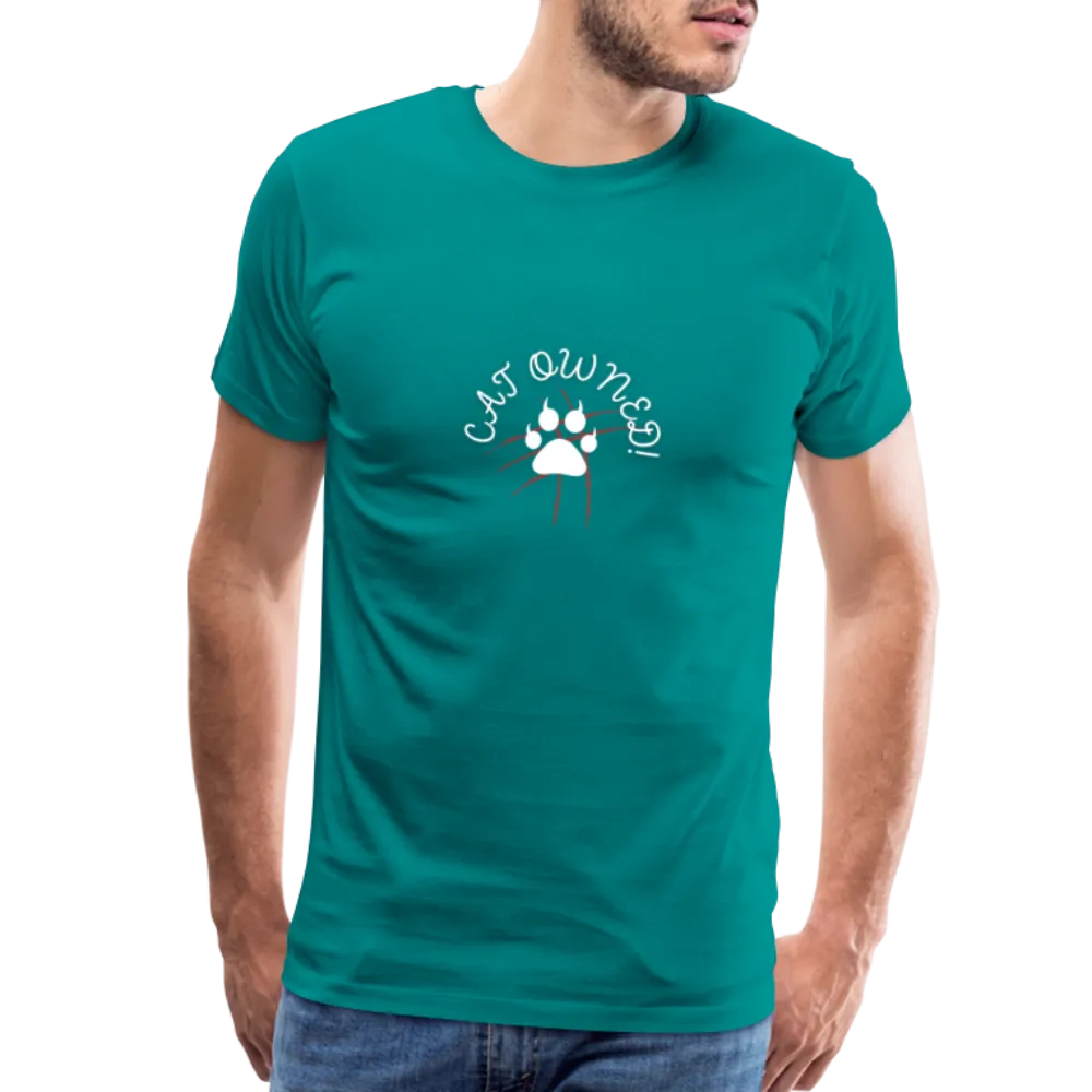 OWNED! Men's Premium T-Shirt (white print)