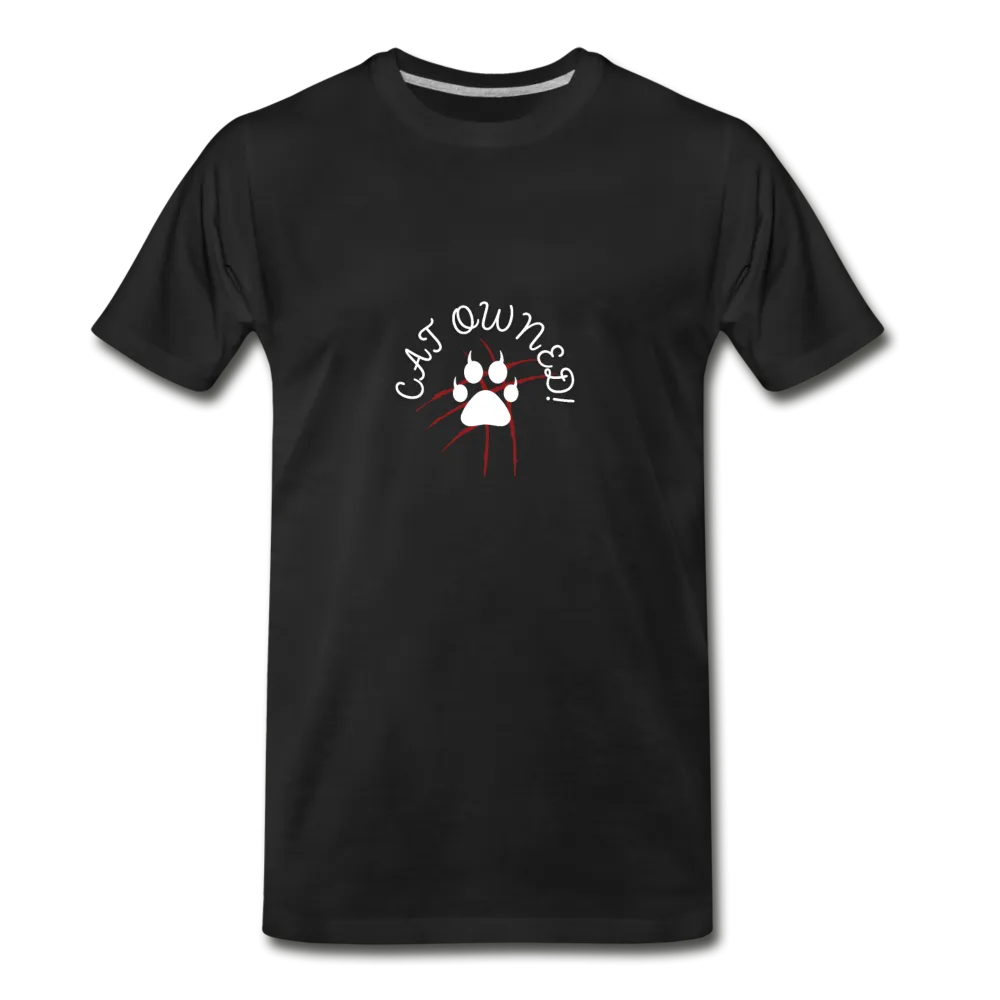 OWNED! Men's Premium T-Shirt (white print)